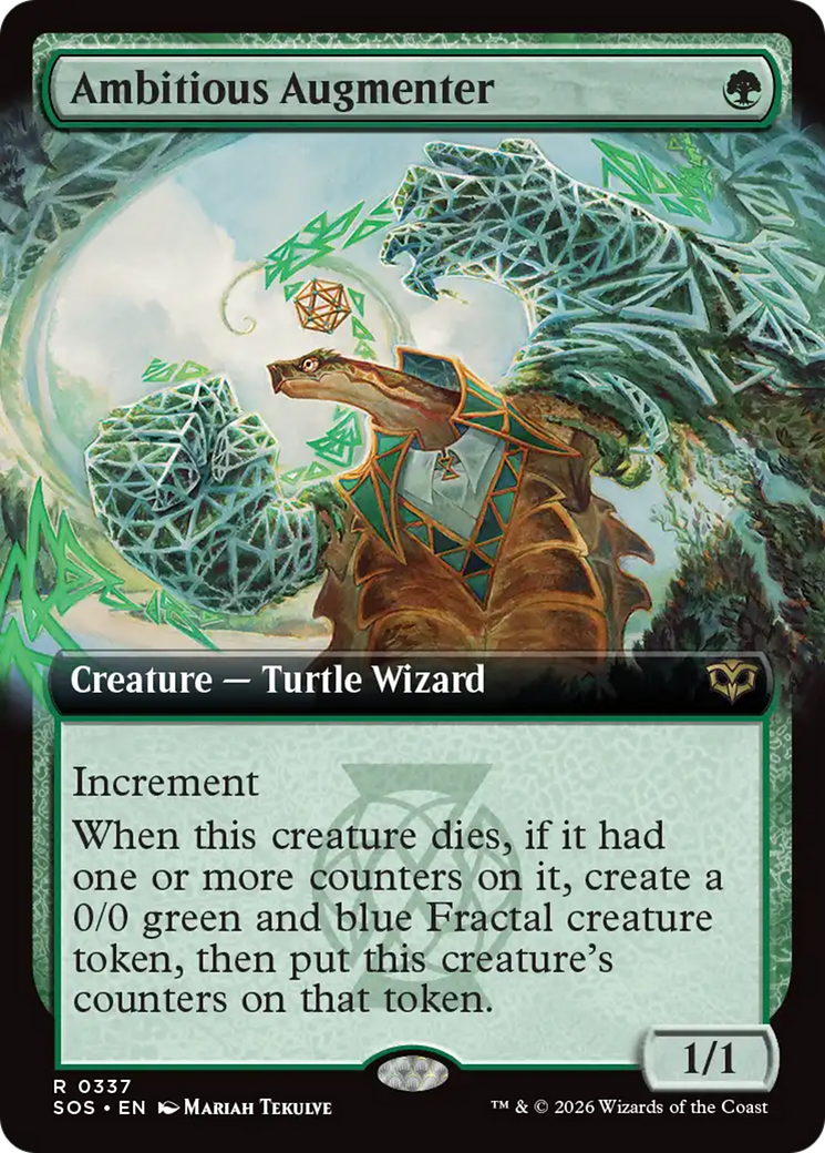 Ambitious Augmenter (Extended Art) [Secrets of Strixhaven] | Exor Games Bridgewater