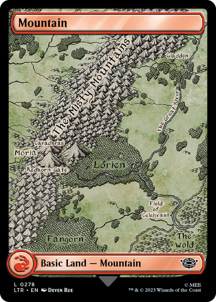 Mountain (278) [The Lord of the Rings: Tales of Middle-Earth] | Exor Games Bridgewater