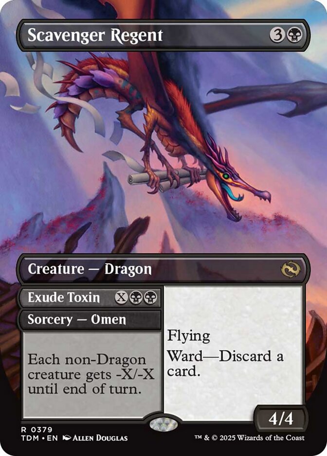 Scavenger Regent (Borderless) [Tarkir: Dragonstorm] | Exor Games Bridgewater