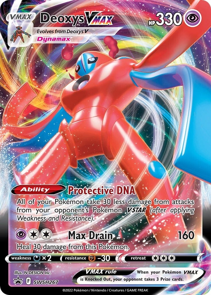 Deoxys VMAX (SWSH267) [Sword & Shield: Black Star Promos] | Exor Games Bridgewater