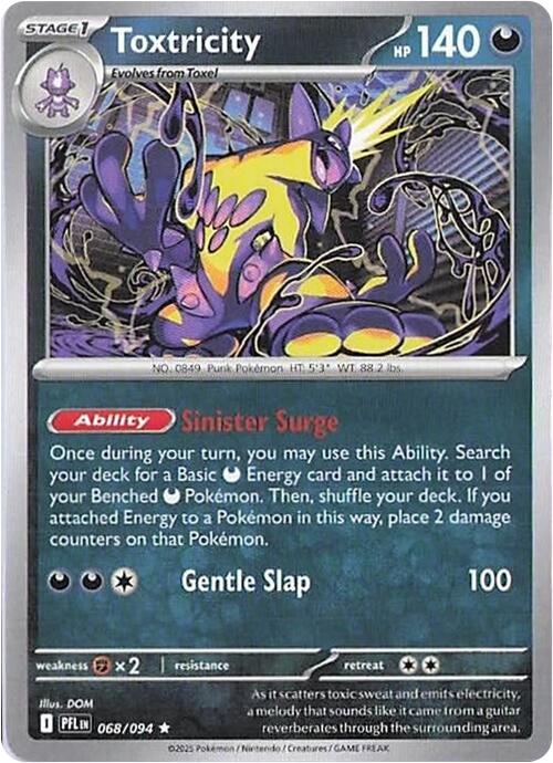 Toxtricity (068/094) [Mega Evolution: Phantasmal Flames] | Exor Games Bridgewater