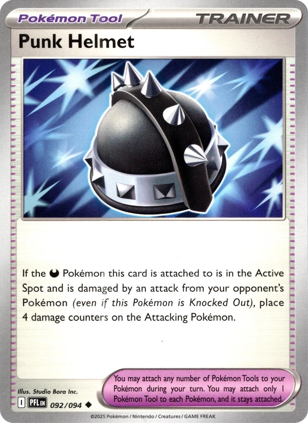 Punk Helmet (092/094) [Mega Evolution: Phantasmal Flames] | Exor Games Bridgewater