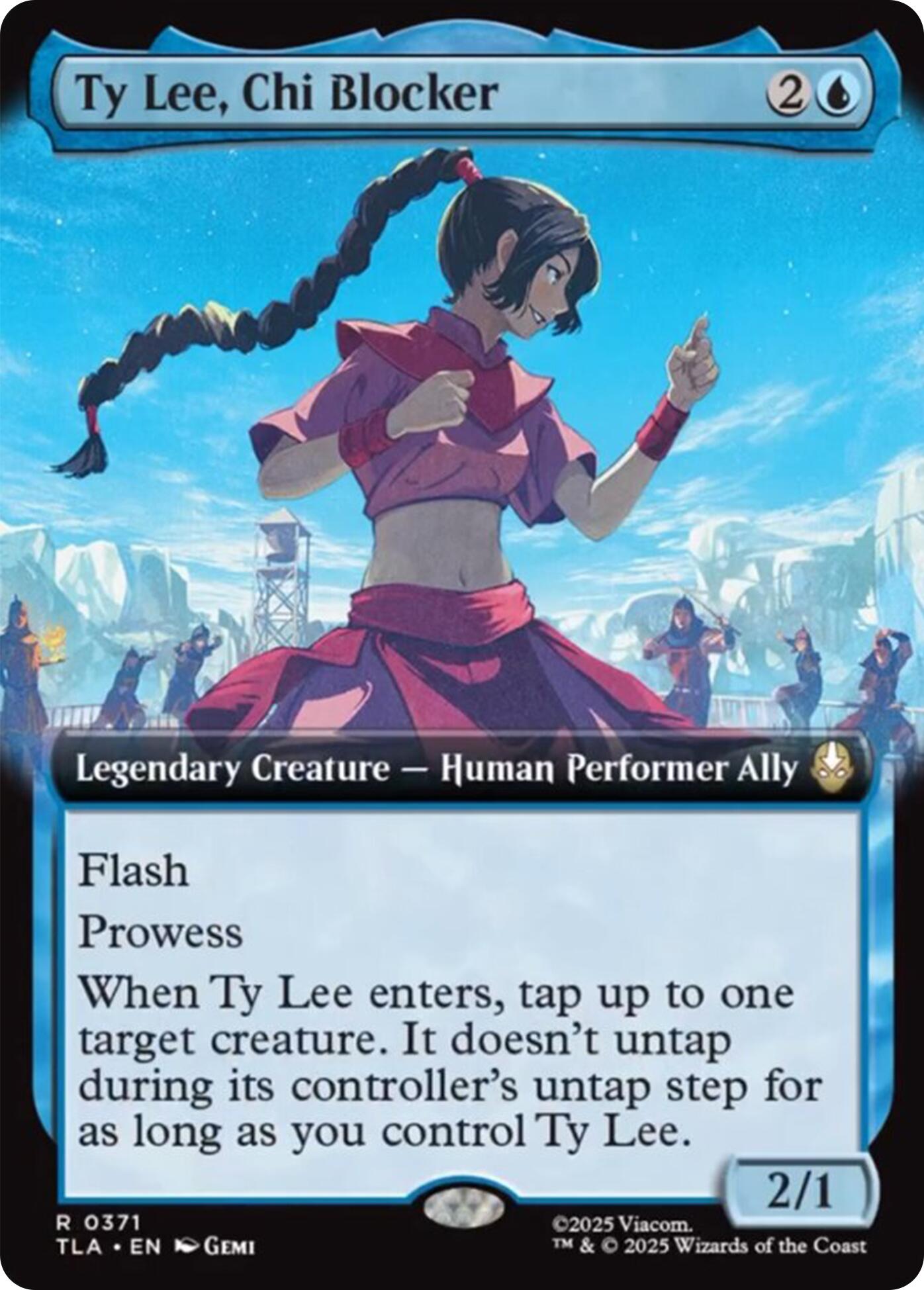 Ty Lee, Chi Blocker (Extended Art) [Avatar: The Last Airbender] | Exor Games Bridgewater