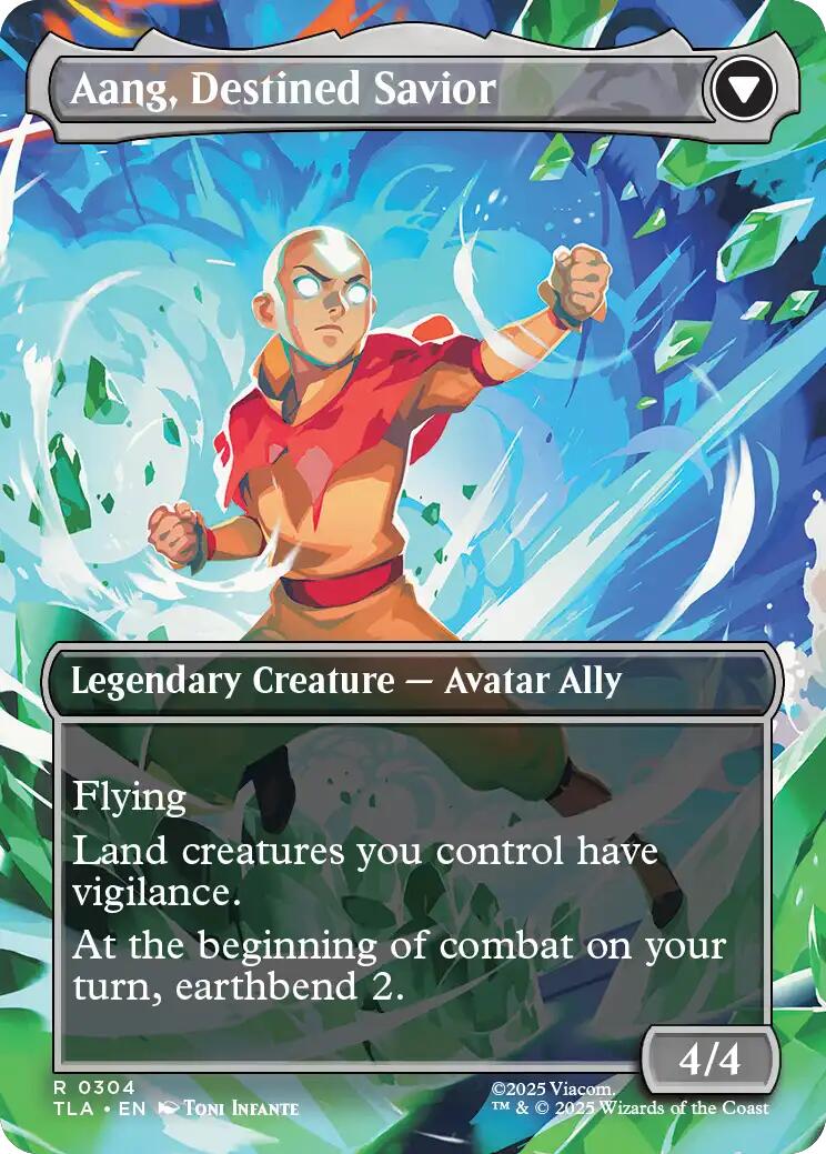 Aang, at the Crossroads (Borderless) [Avatar: The Last Airbender] | Exor Games Bridgewater