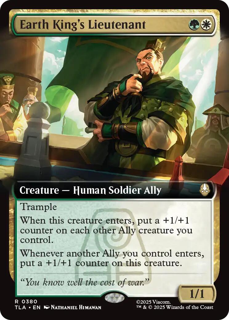 Earth King's Lieutenant (Extended Art) [Avatar: The Last Airbender] | Exor Games Bridgewater