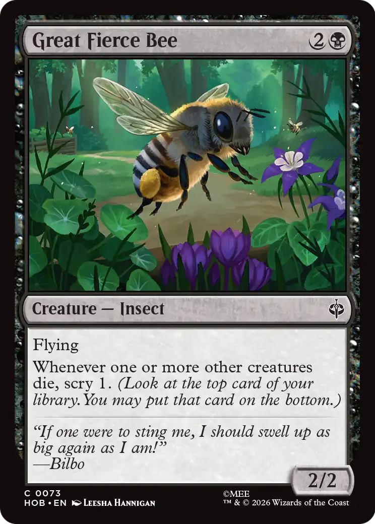 Great Fierce Bee [The Hobbit] | Exor Games Bridgewater