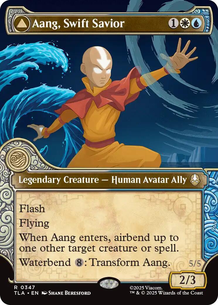Aang, Swift Savior (Showcase) [Avatar: The Last Airbender] | Exor Games Bridgewater
