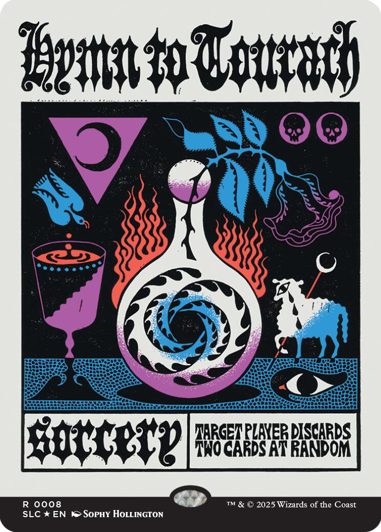 Hymn to Tourach (Halo Foil) [Secret Lair Countdown Kit] | Exor Games Bridgewater