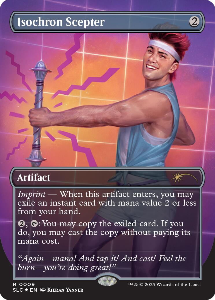 Isochron Scepter (Halo Foil) [Secret Lair Countdown Kit] | Exor Games Bridgewater