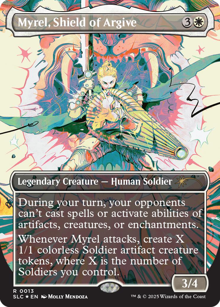 Myrel, Shield of Argive (Halo Foil) [Secret Lair Countdown Kit] | Exor Games Bridgewater