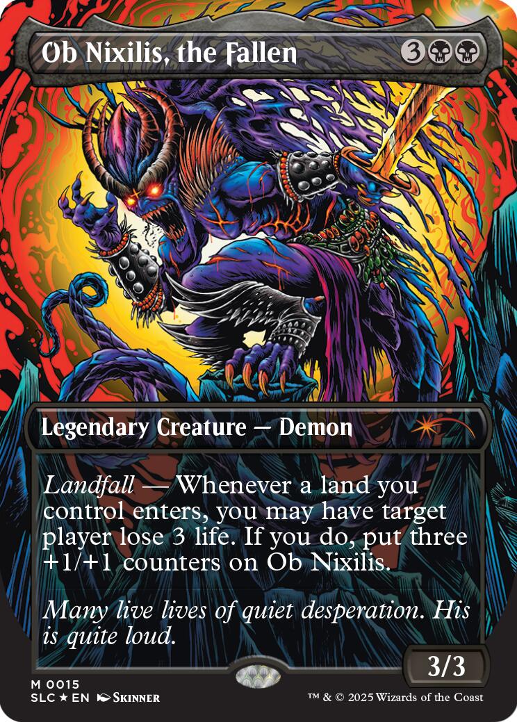 Ob Nixilis, the Fallen (Halo Foil) [Secret Lair Countdown Kit] | Exor Games Bridgewater