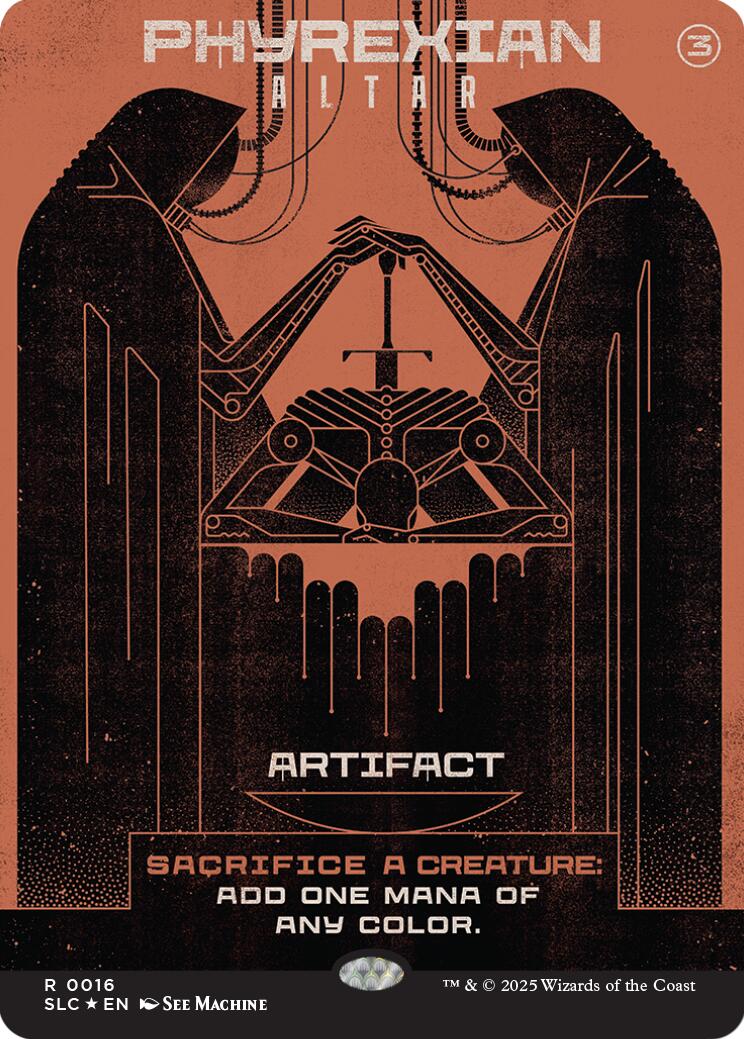 Phyrexian Altar (Halo Foil) [Secret Lair Countdown Kit] | Exor Games Bridgewater