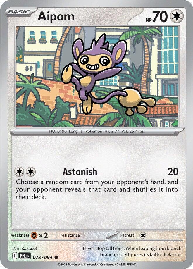 Aipom (078/094) [Mega Evolution: Phantasmal Flames] | Exor Games Bridgewater