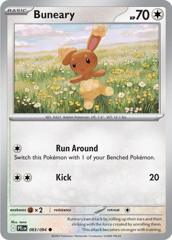 Buneary (083/094) [Mega Evolution: Phantasmal Flames] | Exor Games Bridgewater