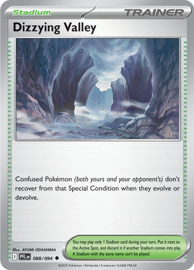 Dizzying Valley (088/094) [Mega Evolution: Phantasmal Flames] | Exor Games Bridgewater