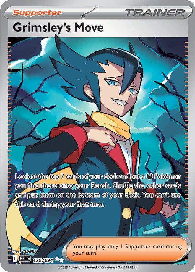 Grimsley's Move (120/094) [Mega Evolution: Phantasmal Flames] | Exor Games Bridgewater