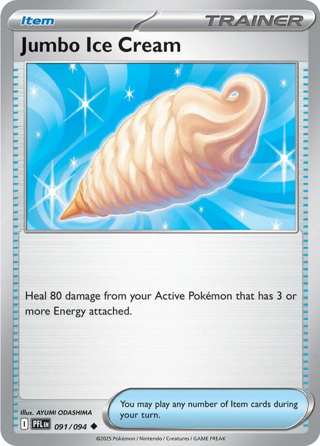 Jumbo Ice Cream (091/094) [Mega Evolution: Phantasmal Flames] | Exor Games Bridgewater