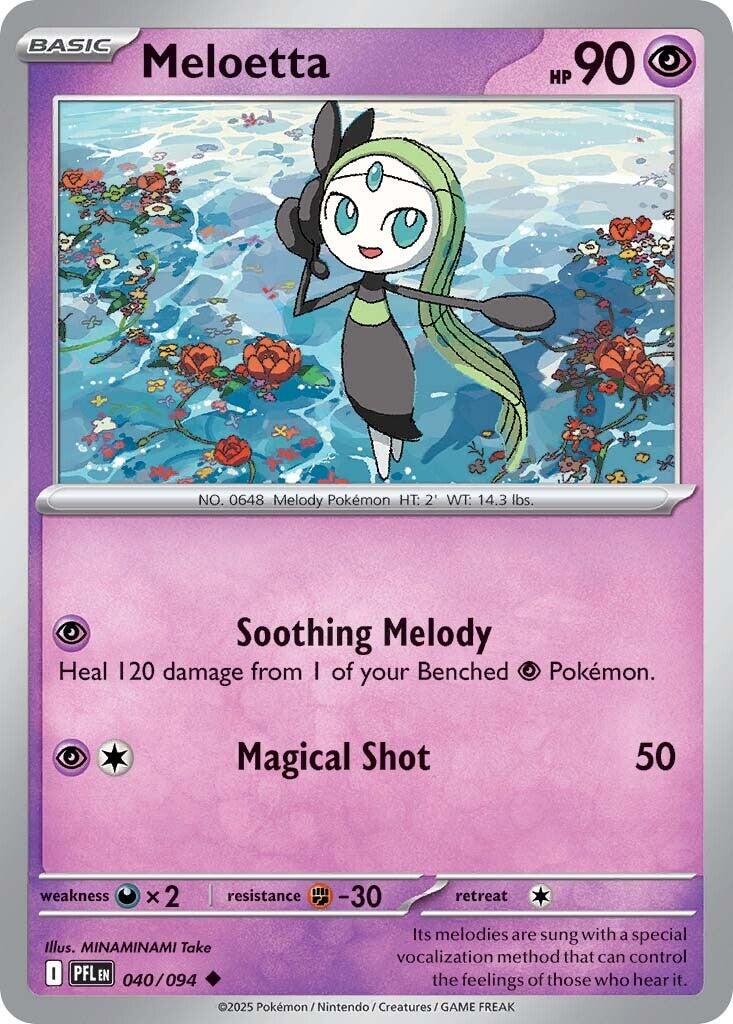 Meloetta (040/094) [Mega Evolution: Phantasmal Flames] | Exor Games Bridgewater