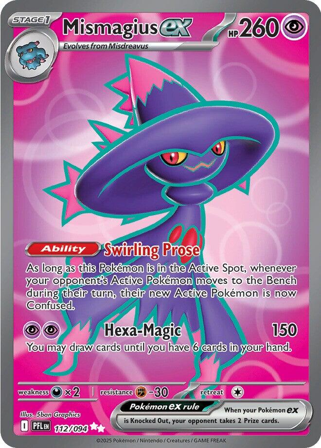 Mismagius ex (112/094) [Mega Evolution: Phantasmal Flames] | Exor Games Bridgewater