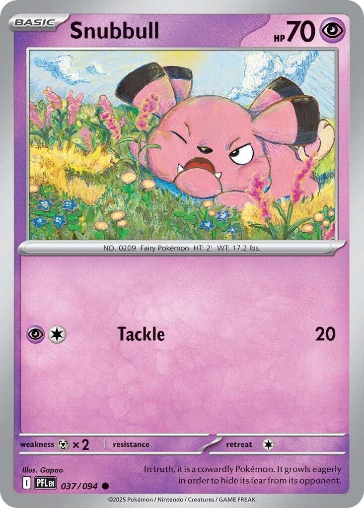 Snubbull (037/094) [Mega Evolution: Phantasmal Flames] | Exor Games Bridgewater