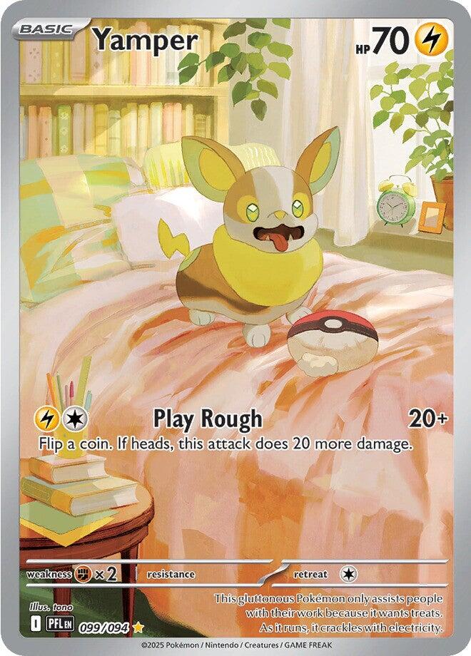 Yamper (099/094) [Mega Evolution: Phantasmal Flames] | Exor Games Bridgewater