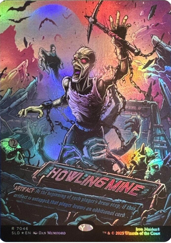 Howling Mine (7046) (Rainbow Foil) [Secret Lair Drop Series] | Exor Games Bridgewater