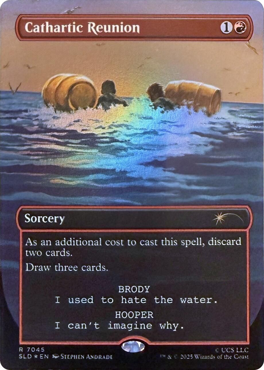 Cathartic Reunion (7045) (Rainbow Foil) [Secret Lair Drop Series] | Exor Games Bridgewater