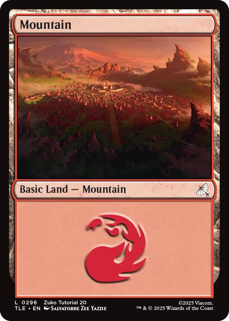 Mountain (0296) [Avatar: The Last Airbender: Eternal-Legal] | Exor Games Bridgewater