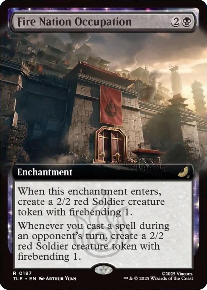 Fire Nation Occupation (Extended Art) [Avatar: The Last Airbender: Eternal-Legal] | Exor Games Bridgewater