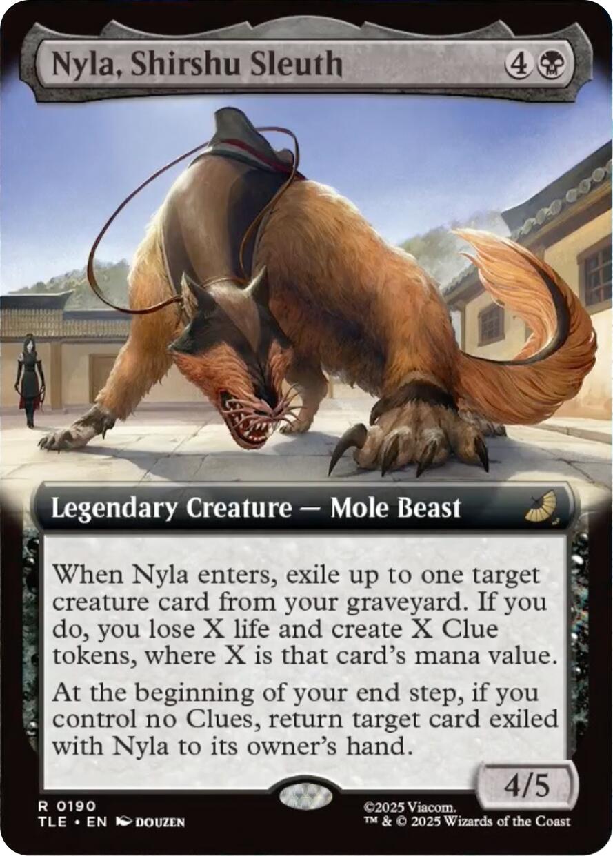Nyla, Shirshu Sleuth (Extended Art) [Avatar: The Last Airbender: Eternal-Legal] | Exor Games Bridgewater