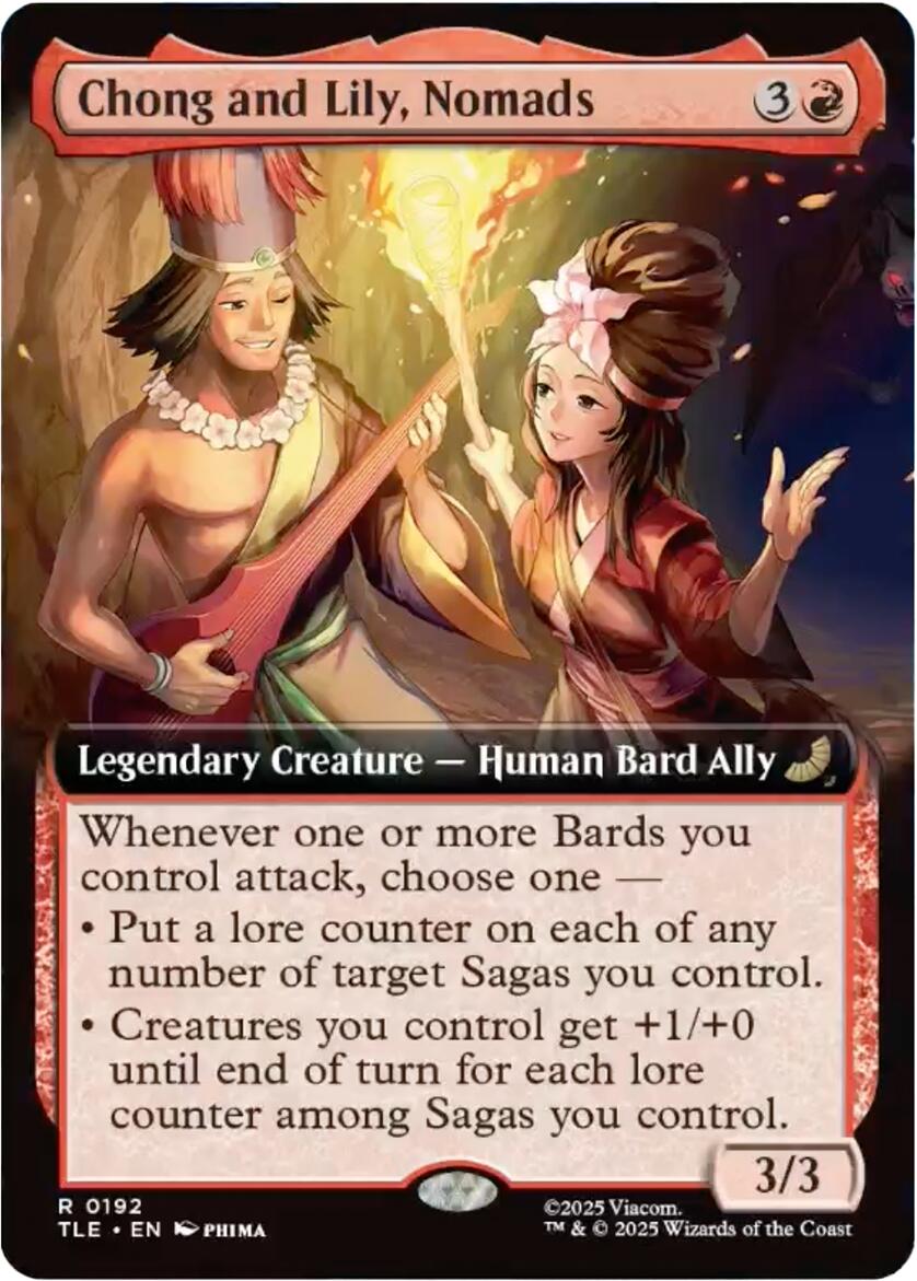 Chong and Lily, Nomads (Extended Art) [Avatar: The Last Airbender: Eternal-Legal] | Exor Games Bridgewater