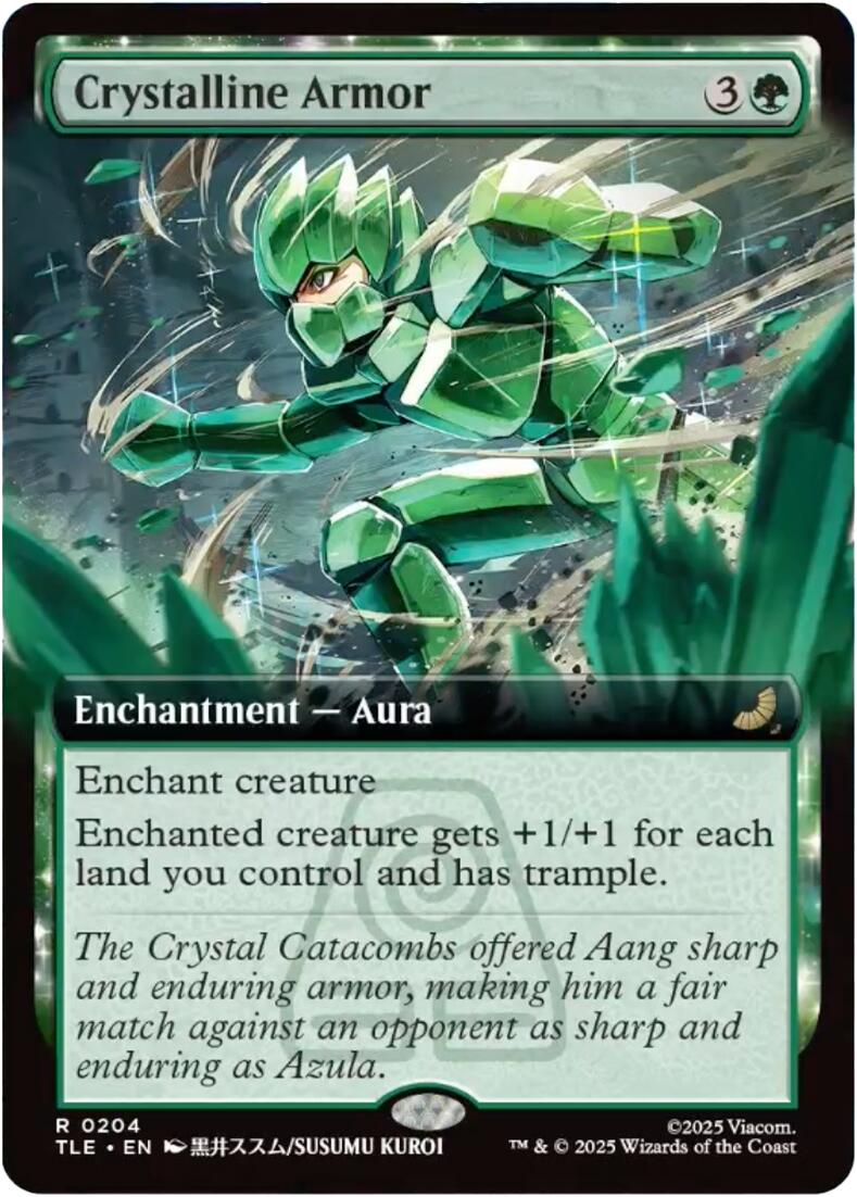 Crystalline Armor (Extended Art) [Avatar: The Last Airbender: Eternal-Legal] | Exor Games Bridgewater