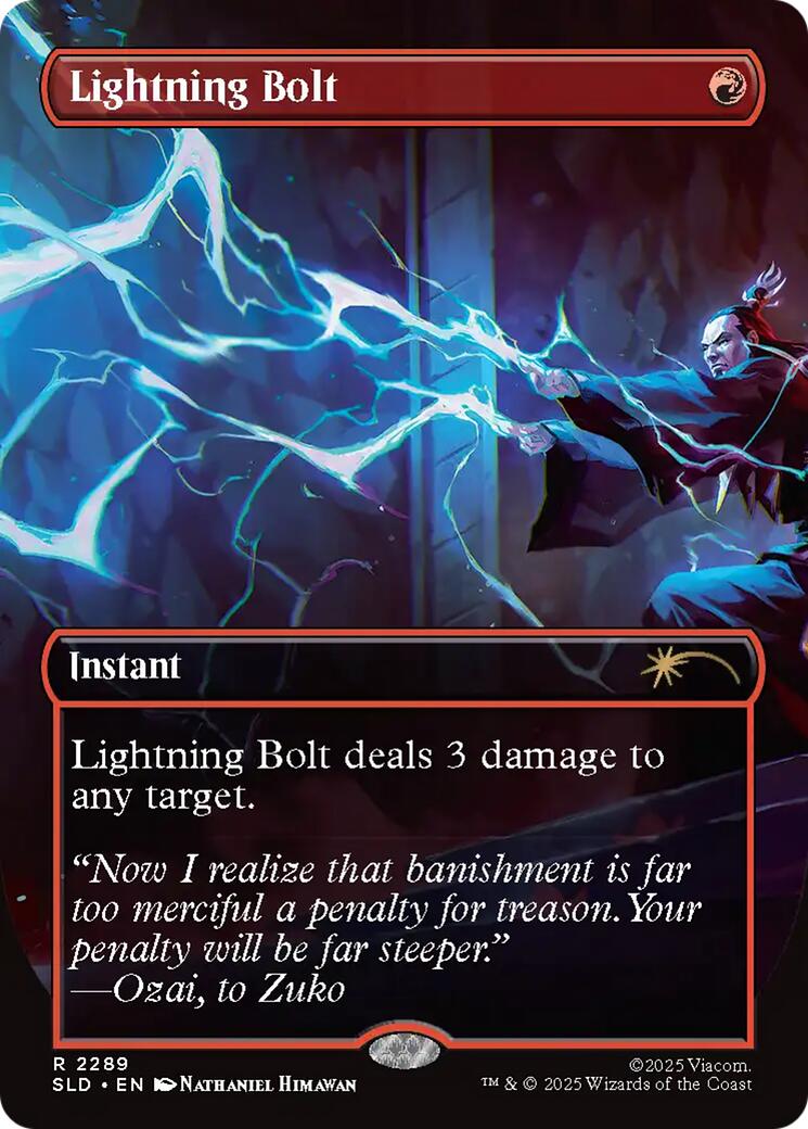 Lightning Bolt (2289) [Secret Lair Drop Series] | Exor Games Bridgewater