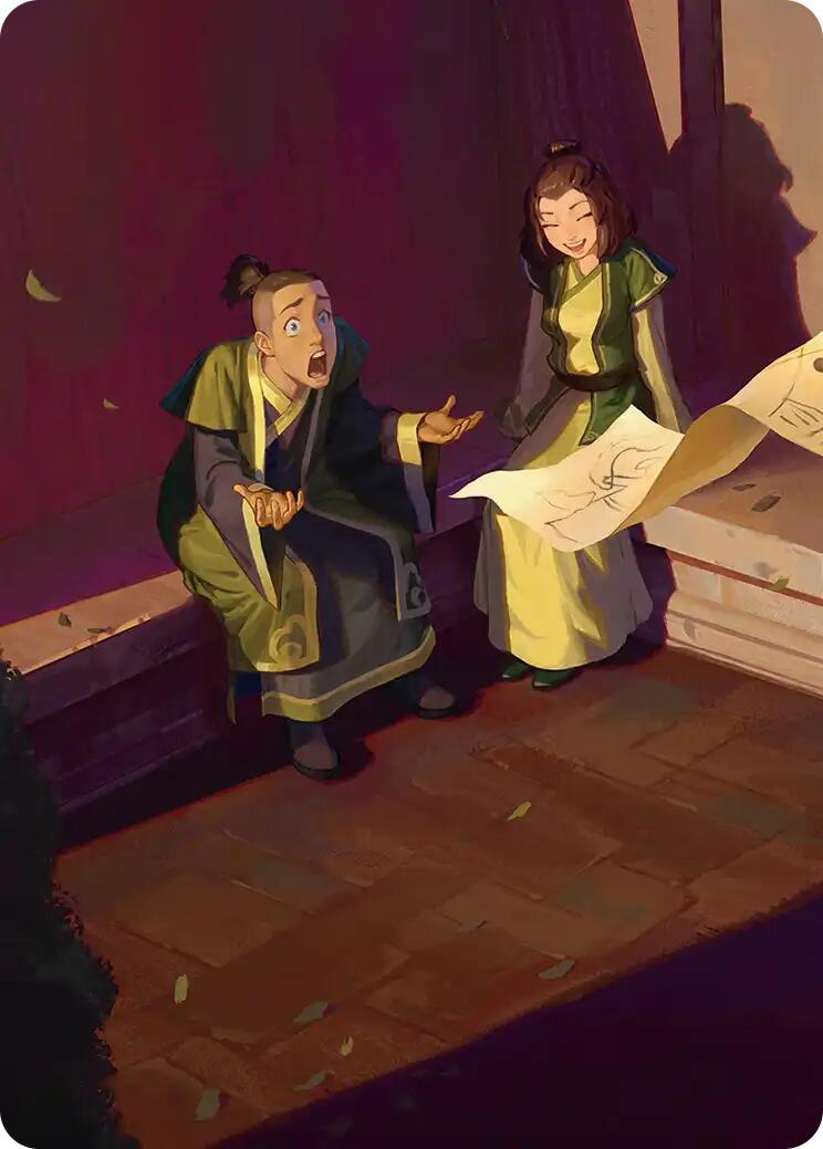 Sokka and Suki Art Card [Avatar: The Last Airbender Art Series] | Exor Games Bridgewater