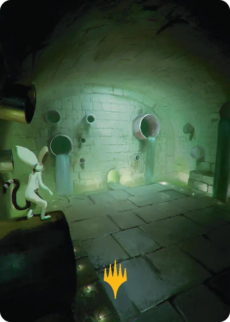 Swamp Art Card (Gold-Stamped Planeswalker Symbol) [Avatar: The Last Airbender Art Series] | Exor Games Bridgewater