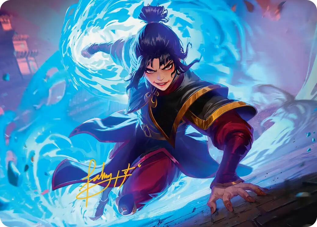 Fire Lord Azula Art Card (Gold-Stamped Signature) [Avatar: The Last Airbender Art Series] | Exor Games Bridgewater