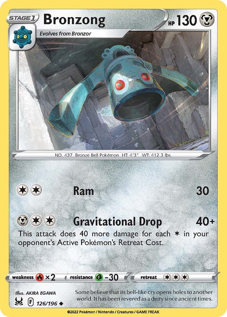 Bronzong (126/196) [Sword & Shield: Lost Origin] | Exor Games Bridgewater