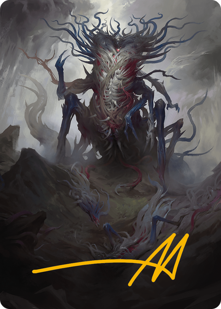 Azlask, the Swelling Scourge Art Card (Gold-Stamped Signature) [Modern Horizons 3 Art Series] | Exor Games Bridgewater