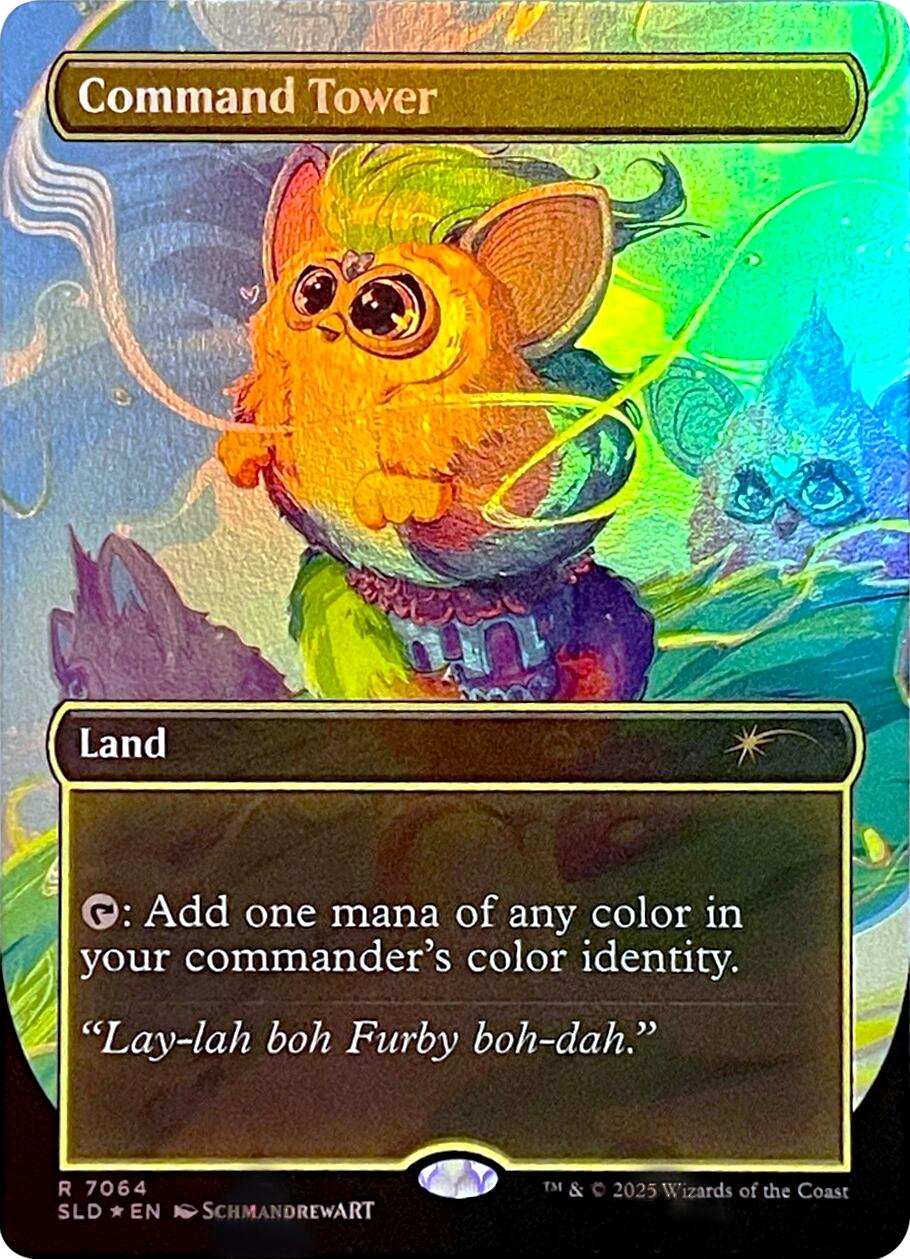 Command Tower (7064) (Rainbow Foil) [Secret Lair Drop Series] | Exor Games Bridgewater