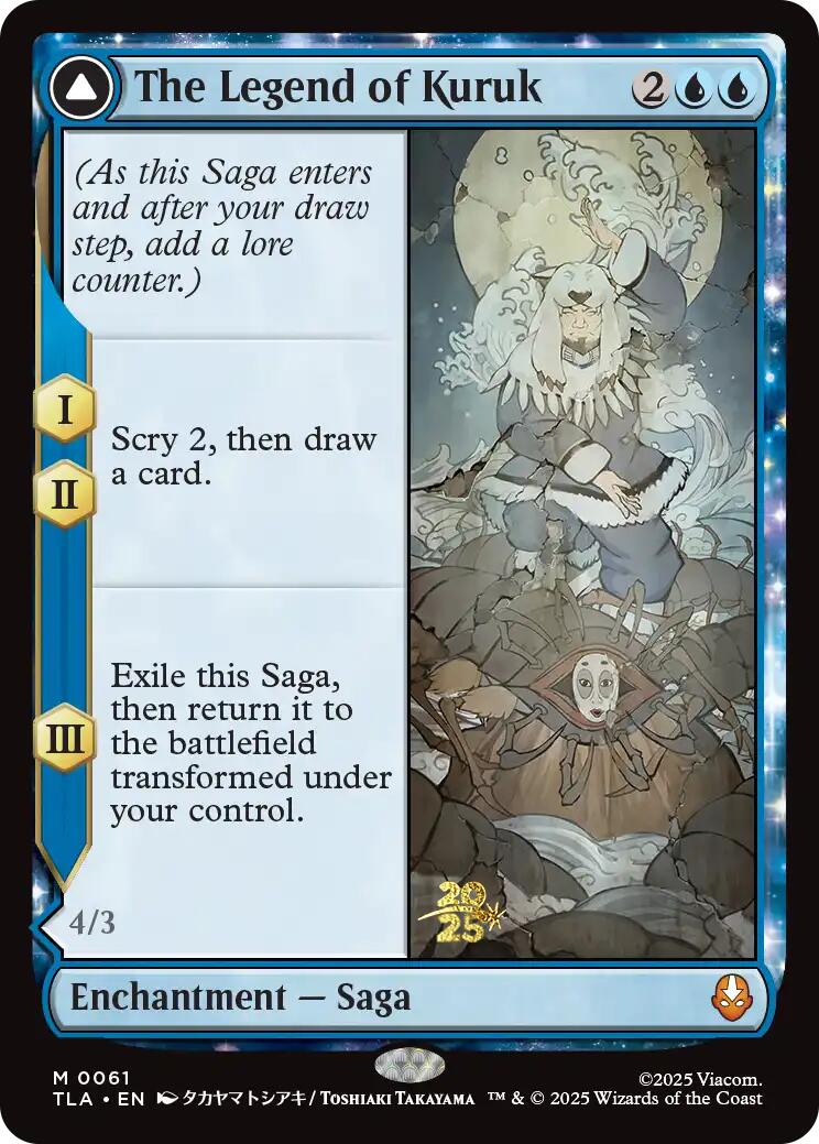 The Legend of Kuruk [Avatar: The Last Airbender Prerelease Cards] | Exor Games Bridgewater