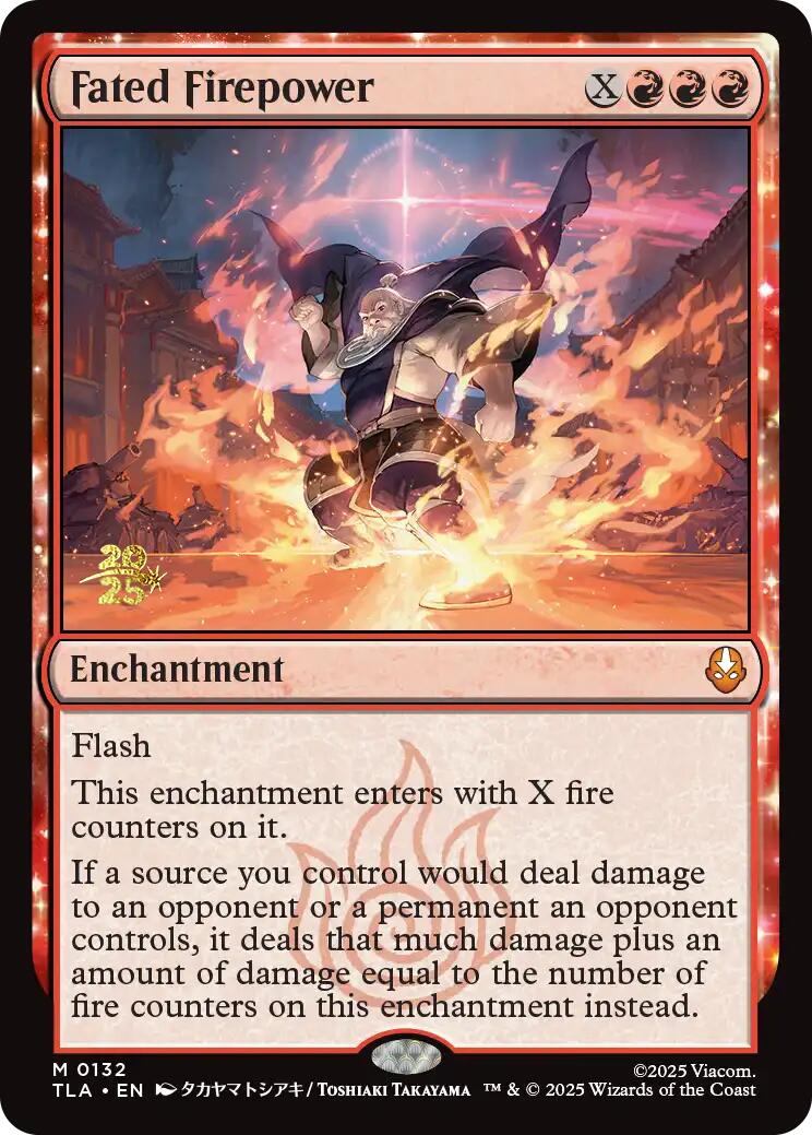 Fated Firepower [Avatar: The Last Airbender Prerelease Cards] | Exor Games Bridgewater