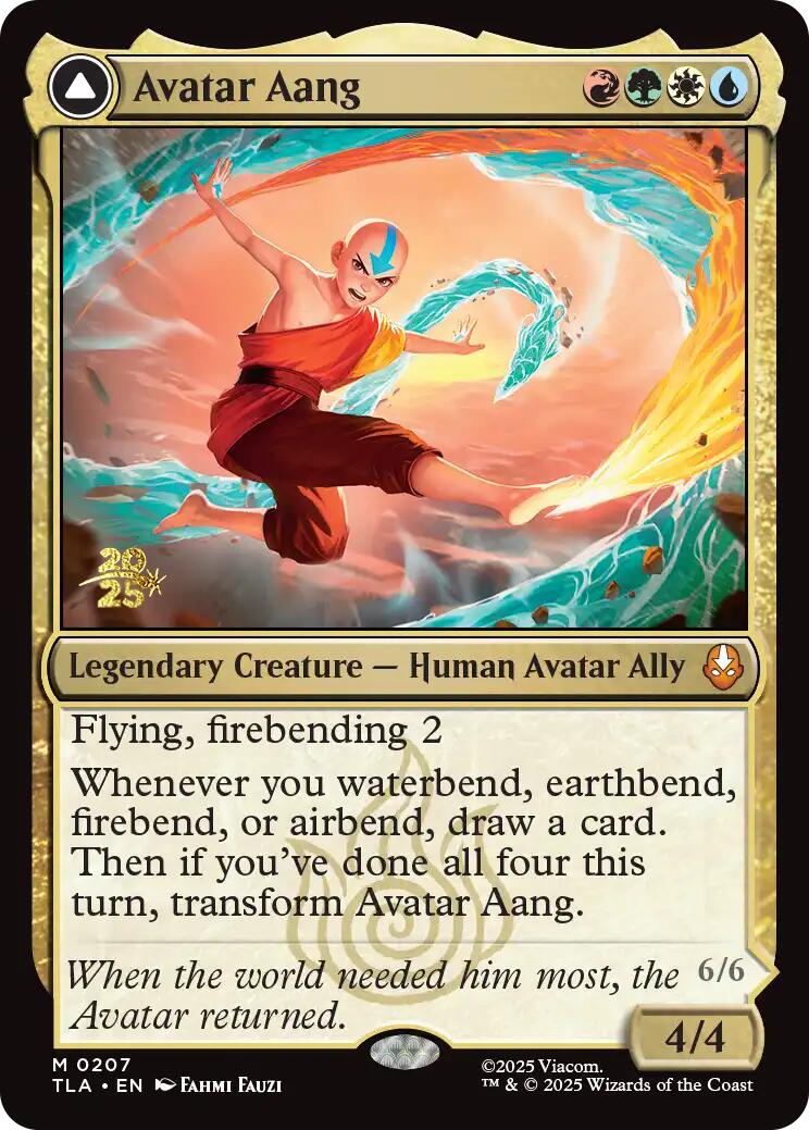 Avatar Aang [Avatar: The Last Airbender Prerelease Cards] | Exor Games Bridgewater