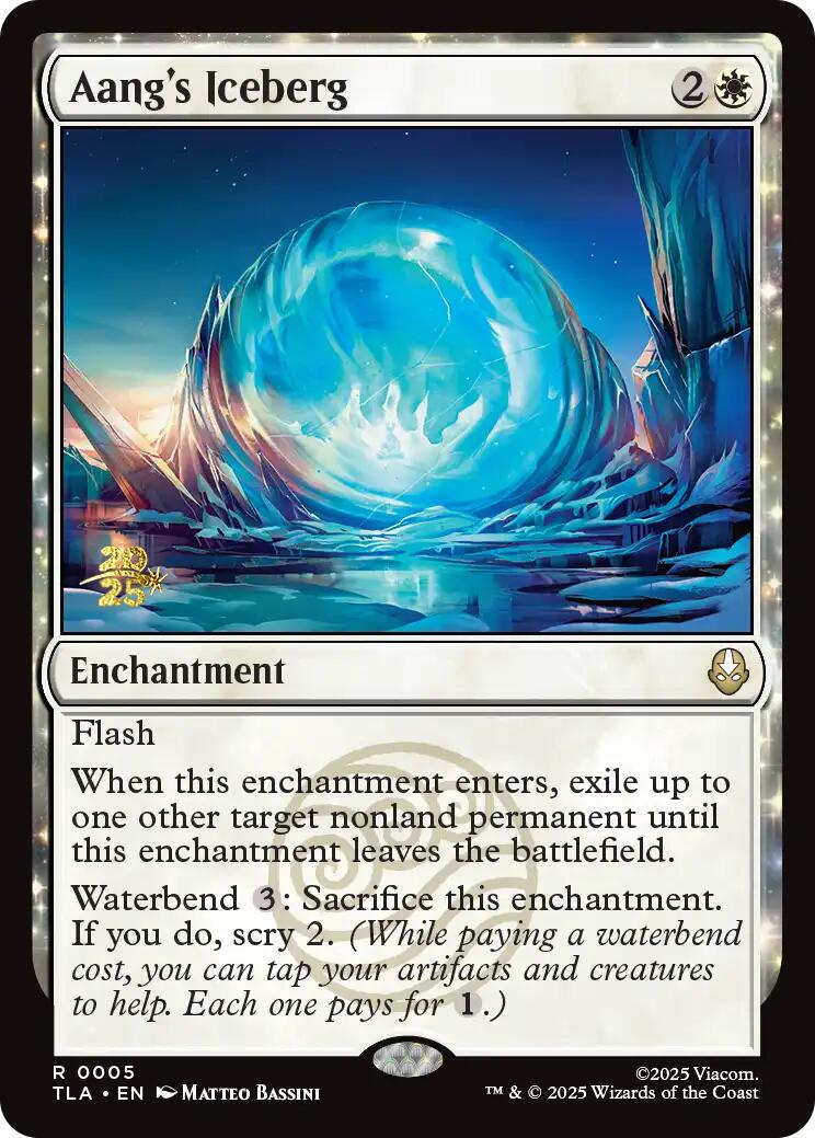 Aang's Iceberg [Avatar: The Last Airbender Prerelease Cards] | Exor Games Bridgewater