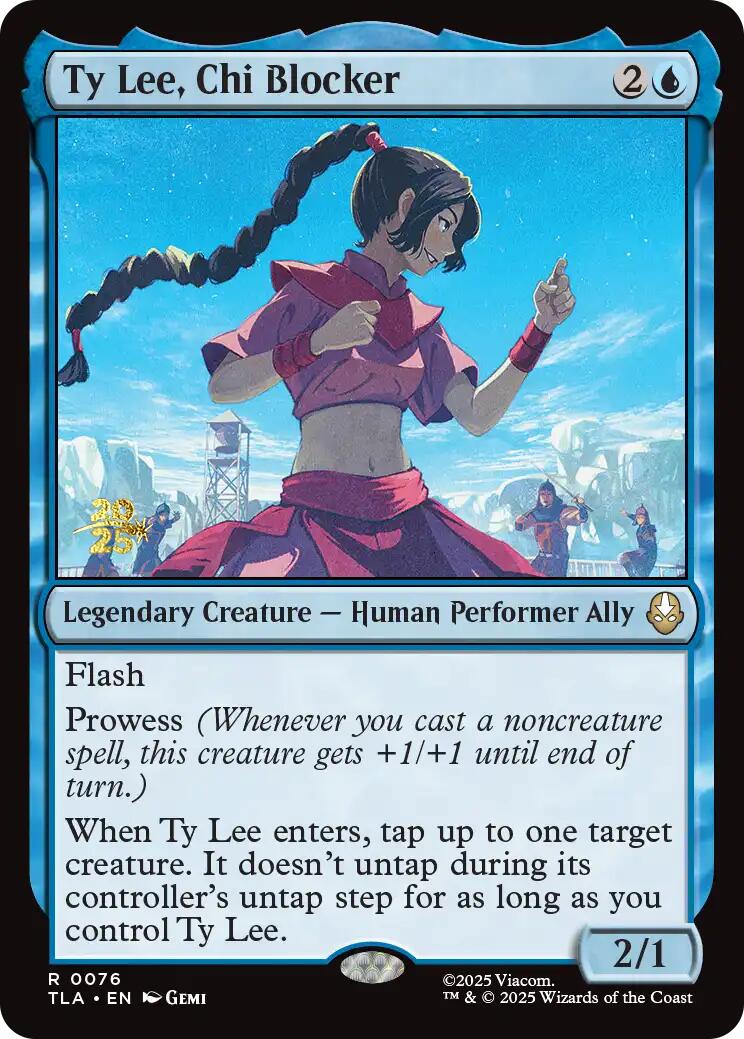Ty Lee, Chi Blocker [Avatar: The Last Airbender Prerelease Cards] | Exor Games Bridgewater