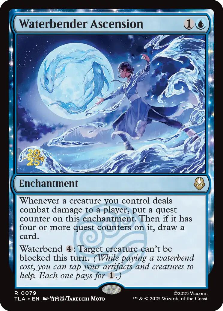 Waterbender Ascension [Avatar: The Last Airbender Prerelease Cards] | Exor Games Bridgewater