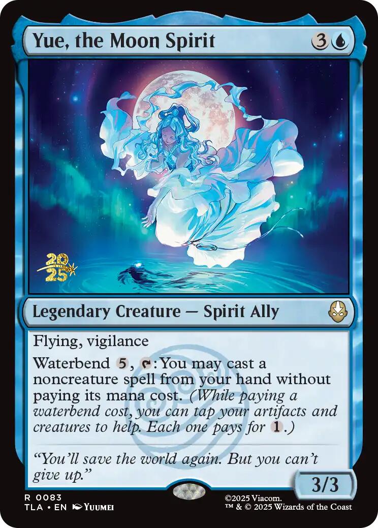 Yue, the Moon Spirit [Avatar: The Last Airbender Prerelease Cards] | Exor Games Bridgewater