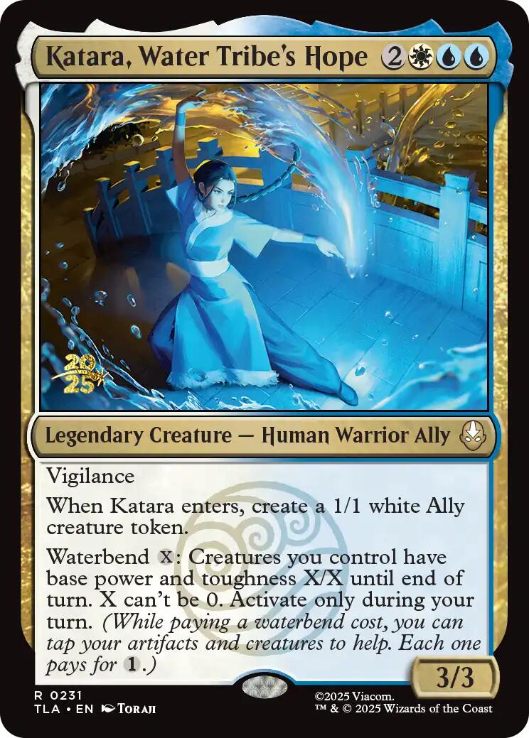 Katara, Water Tribe's Hope [Avatar: The Last Airbender Prerelease Cards] | Exor Games Bridgewater