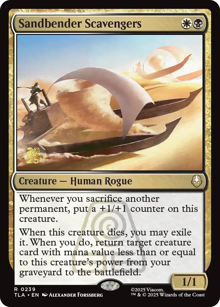 Sandbender Scavengers [Avatar: The Last Airbender Prerelease Cards] | Exor Games Bridgewater