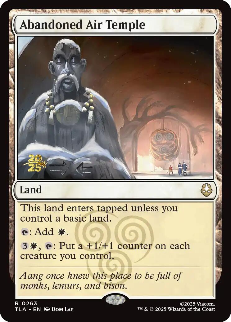 Abandoned Air Temple [Avatar: The Last Airbender Prerelease Cards] | Exor Games Bridgewater