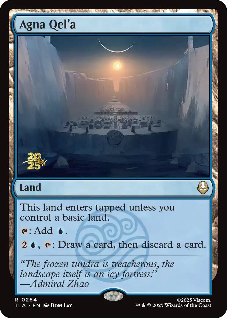 Agna Qel'a [Avatar: The Last Airbender Prerelease Cards] | Exor Games Bridgewater